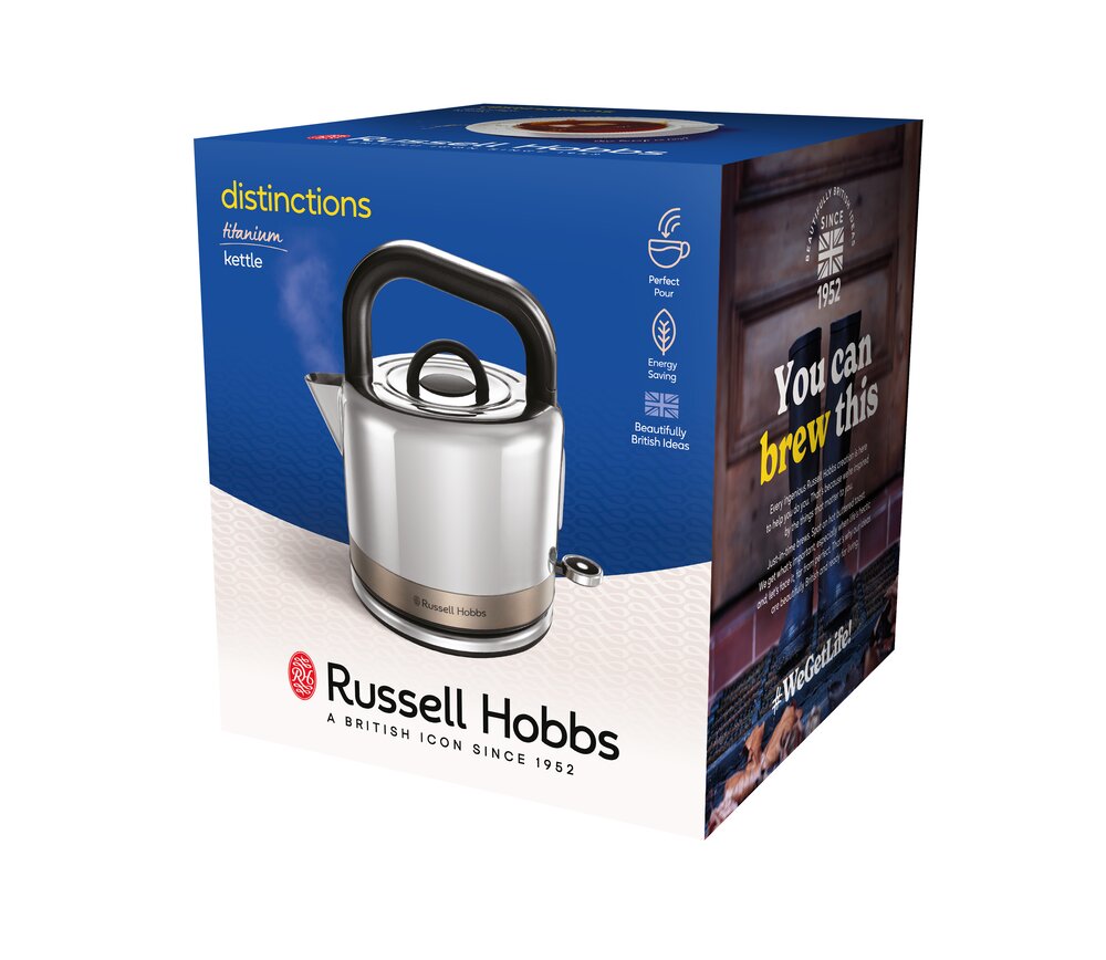 Russell Hobbs  Distinctions Titanium elkedel - 1,5 L.