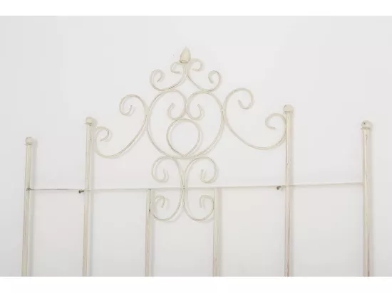 Treillis support pour plantes métal crème 85.5 x 2 x 170 cm 10_0003897