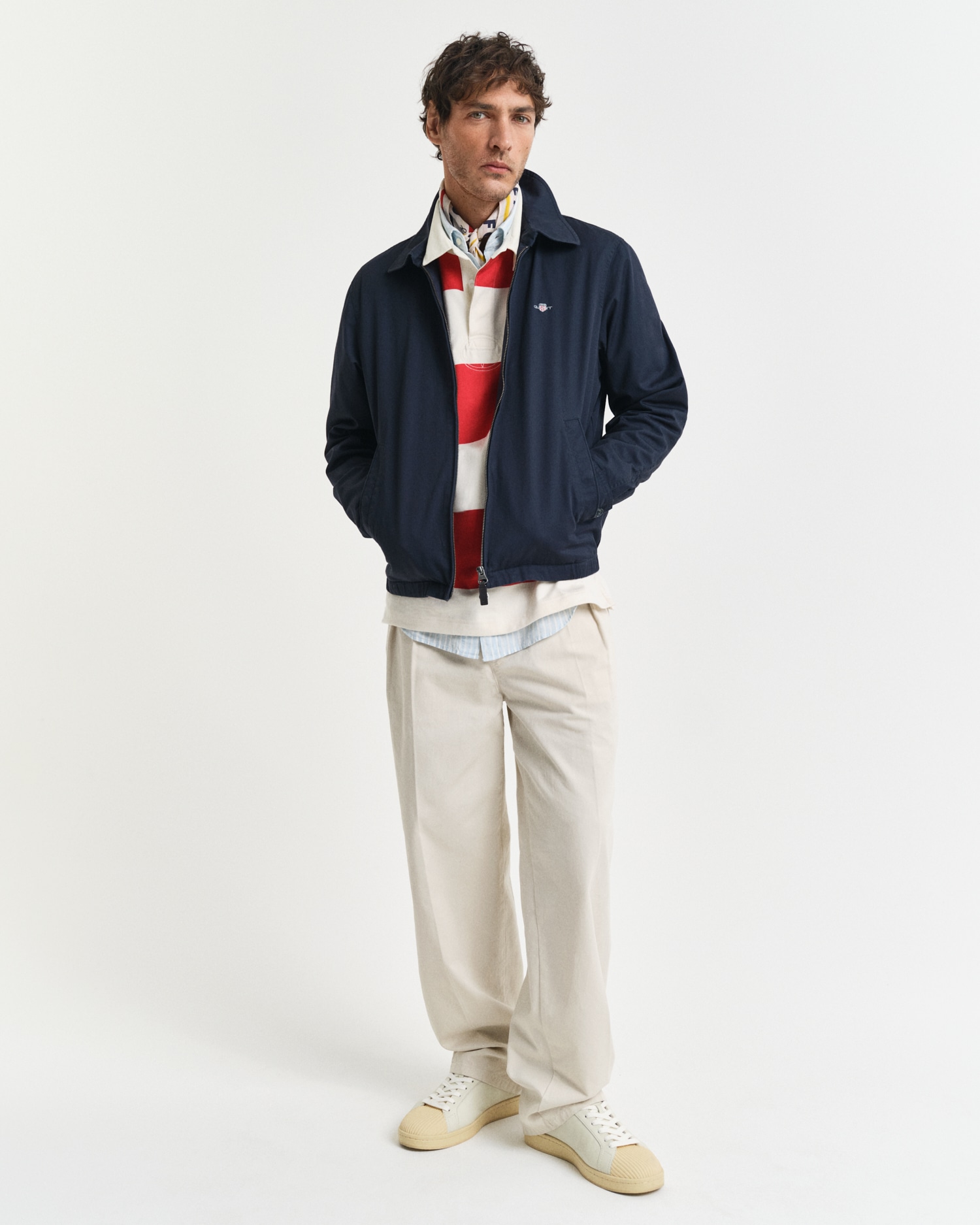 Gant Kurzjacke »COTTON WINDCHEATER JACKET« mit zwei-Wege-Reissverschluss