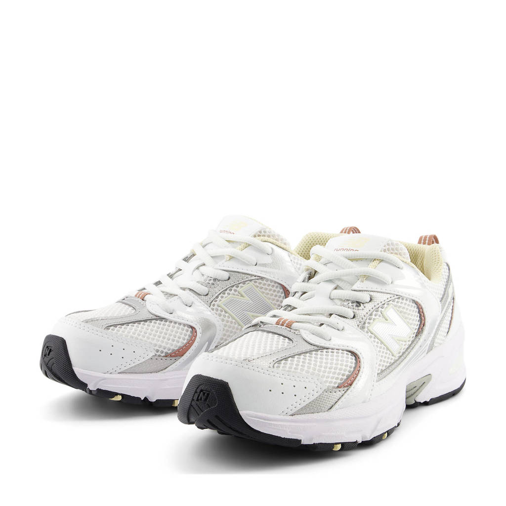 New Balance 530sneakers wit/lichtgeel/zilvergrijs