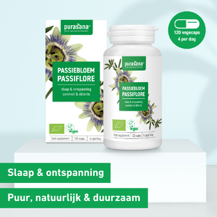 Purasana Biologische Passiebloem Capsules 120VCP