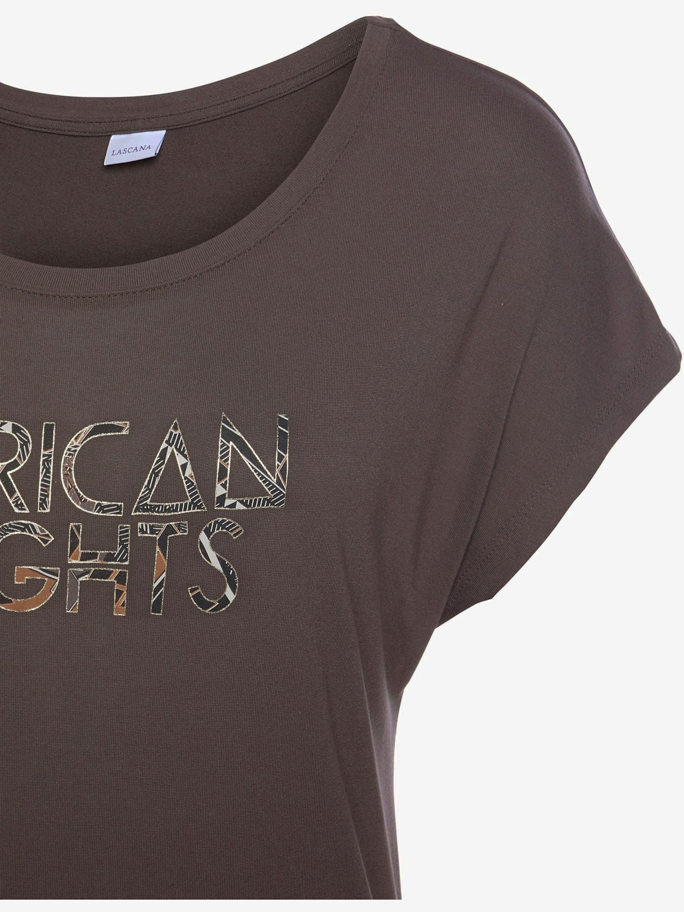 Chemise de nuit à encolure ronde