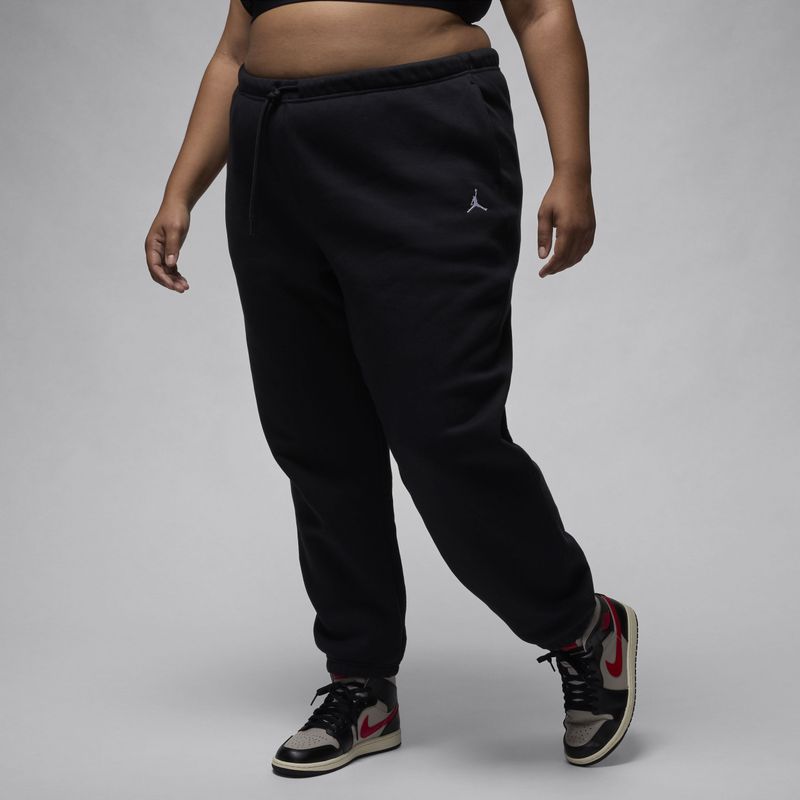 Jordan Brooklyn Fleece damesbroek (Plus Size) - Zwart