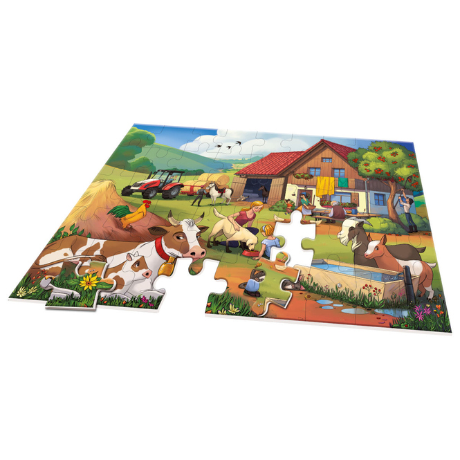 XXL Puzzle - Urlaub auf dem Bauernhof - Noris
