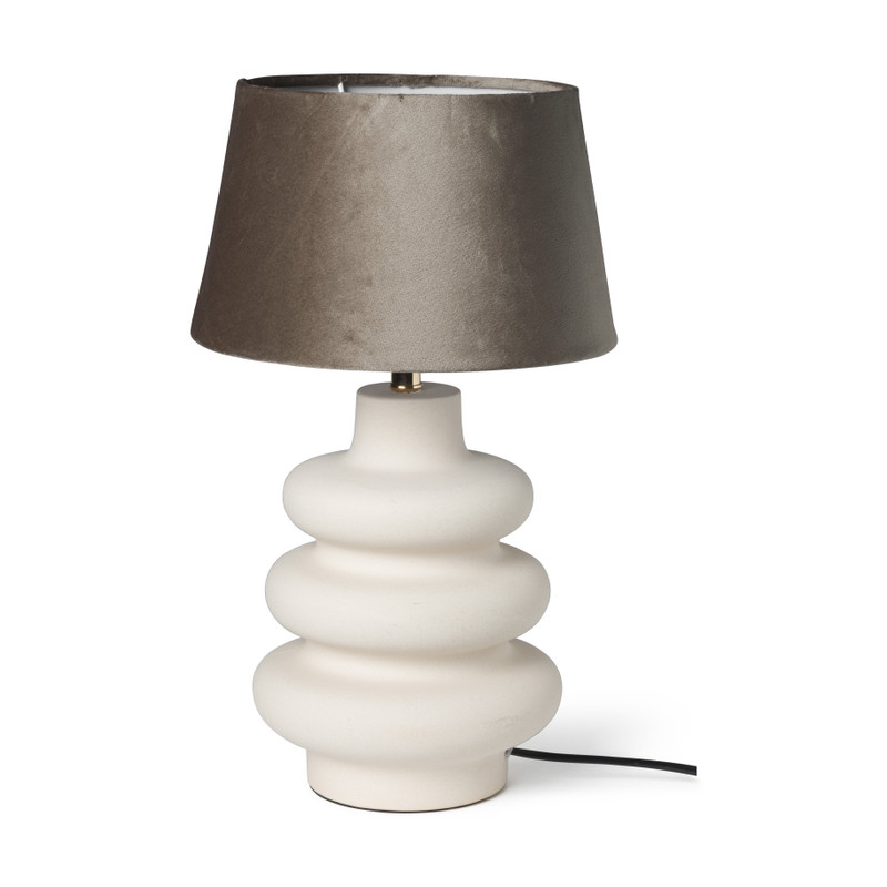 Lampenkap - taupe - ø23 cm