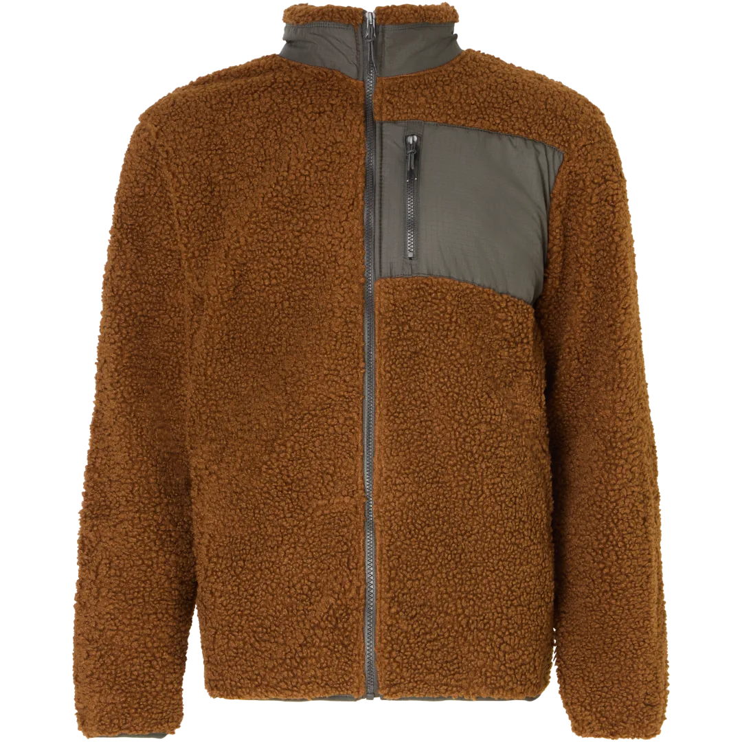 Veste polaire en teddy