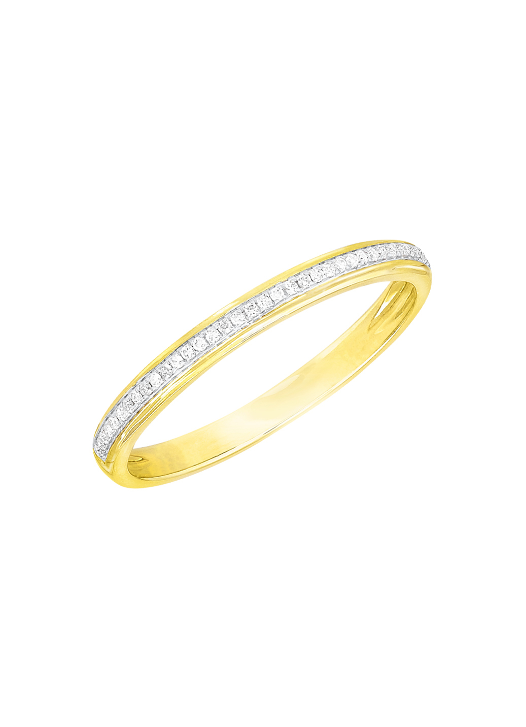 Feiner Damenring mit 37 Brillanten