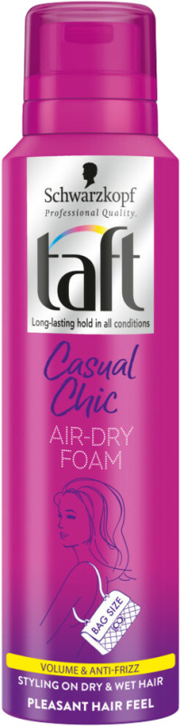 Taft Casual Chic Air-Dry Foam 150ml
