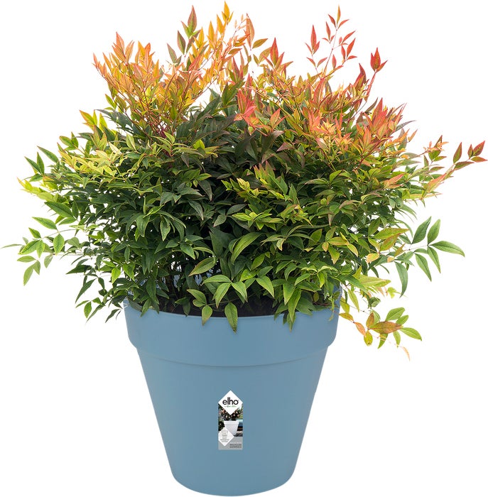 Elho bloempot Loft Urban blauw D 38,5 H 35,3 cm