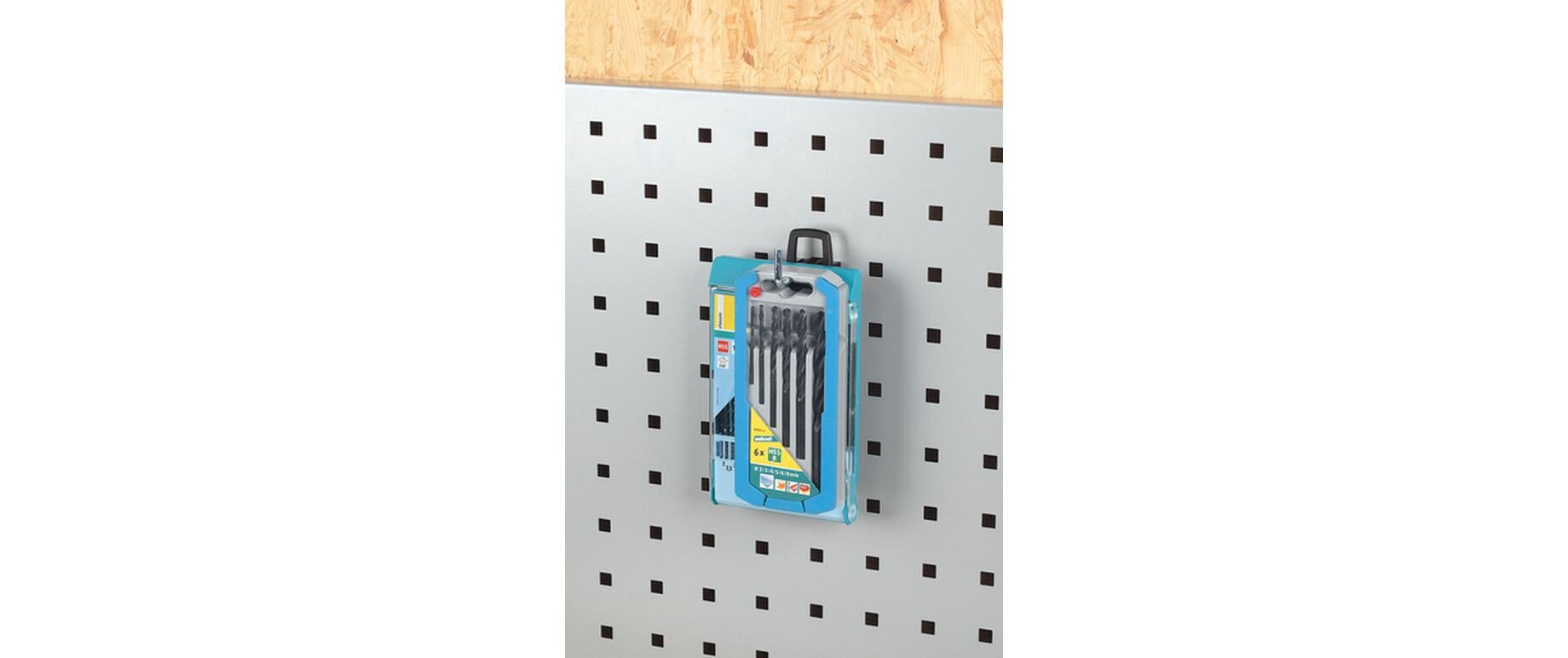 Halterung 50 mm, 5 StückLochwand-Einzelhaken