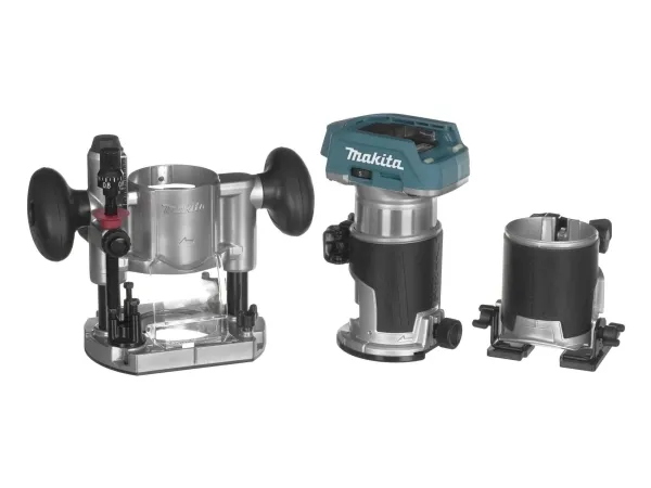 Makita DRT50 - Pyntrouter - ledningfri - spændepatron 8 mm - intet batteri - 18 V - SOLO