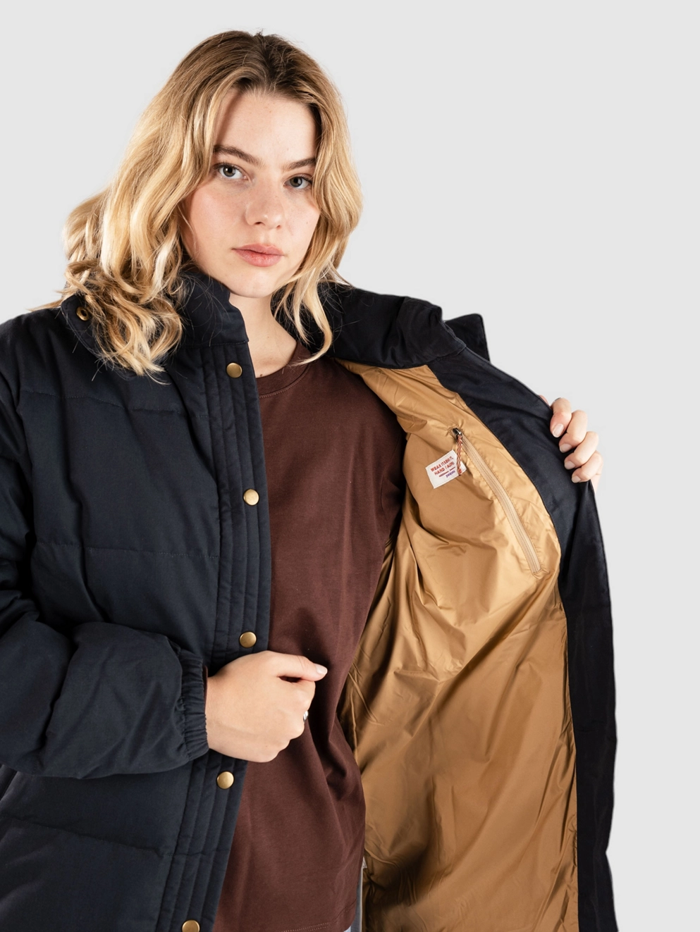 Patagonia Cotton Down Parka pitch blue