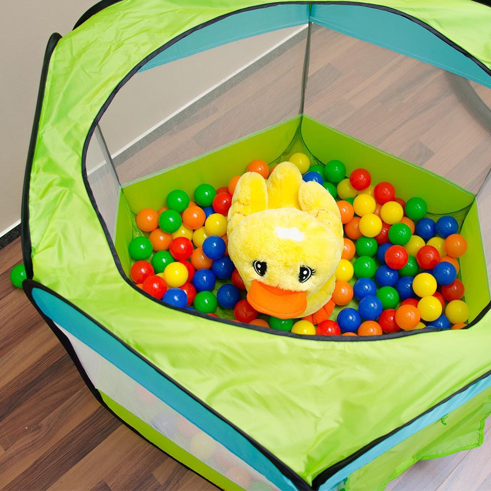 Spielzelt Kinderzelt Pop-Up-Zelt Eliot Bällebad Zelt für Drinnen und Draußen Kinderspielzelt inkl.