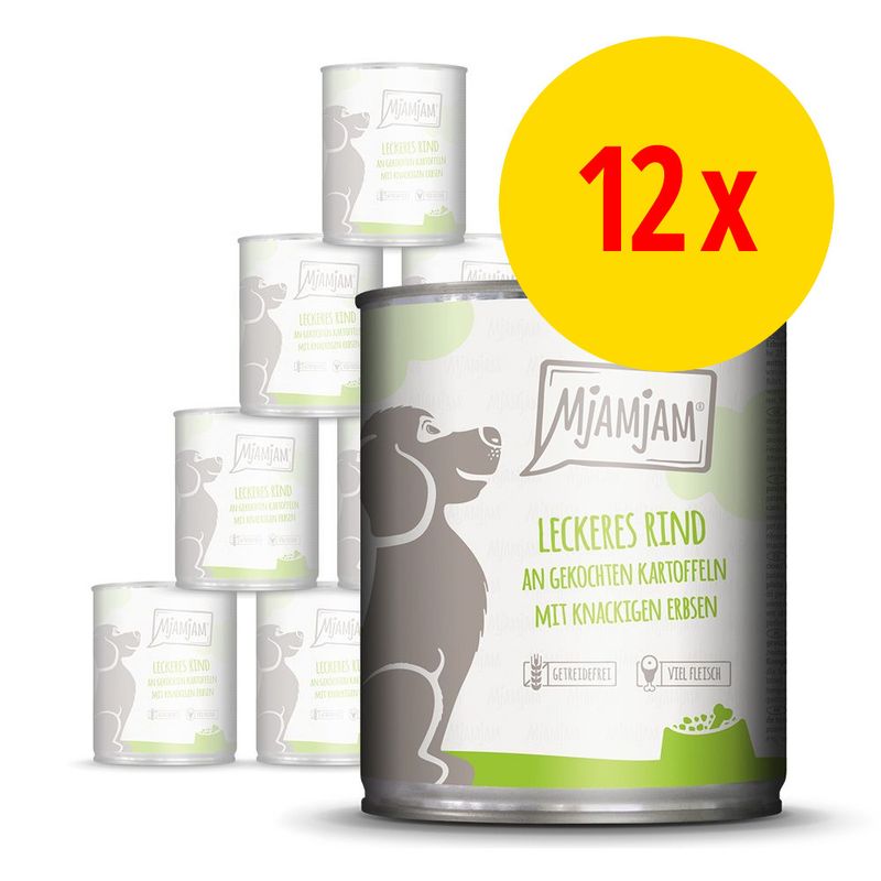 Lot MjAMjAM Adult 12 x 800 g