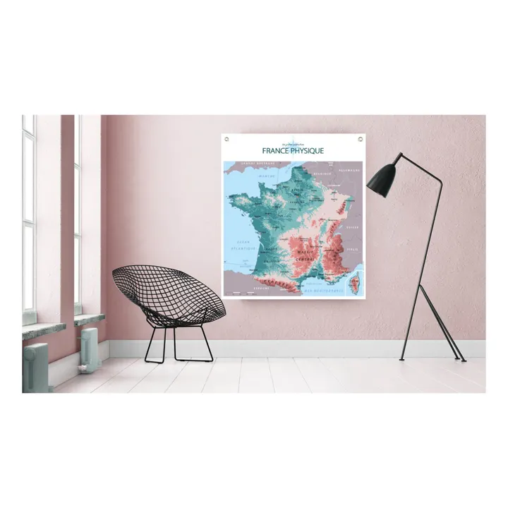 Les Jolies Planches Planche France physique 70x80 cm