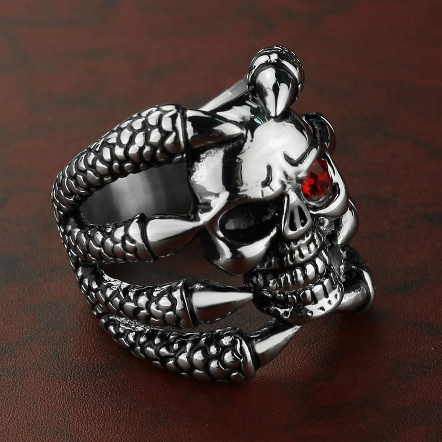 Prushia - Schedel Strass Ring