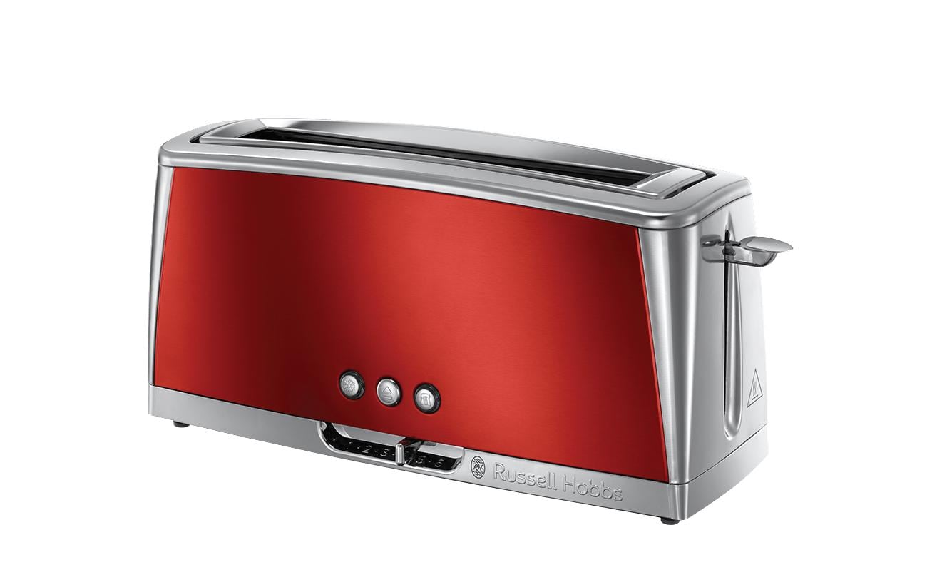 Toaster Luna Sola RotLangschlitz Toaster, Rot