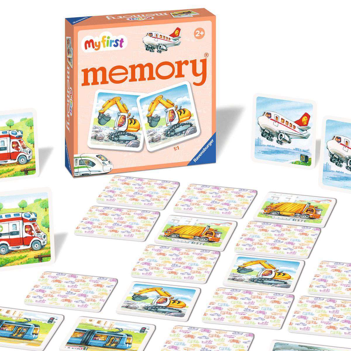 Ravensburger Spiel My first memory® Fahrzeuge