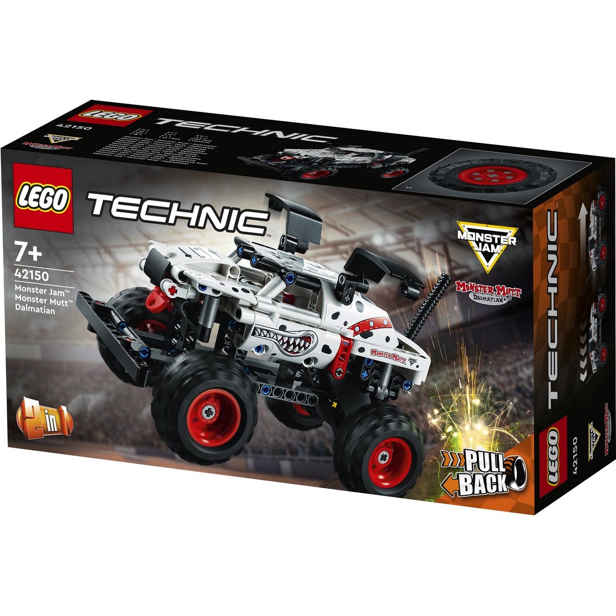 Monster Jam Monster Mutt Dalmatien Lego Technic 42150