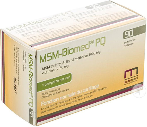 MSM-Biomed PQ Comprimés Pelliculés 90