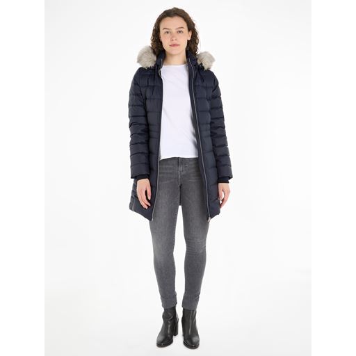 Tommy Hilfiger Tyra Down Frakke, Desert Sky, S