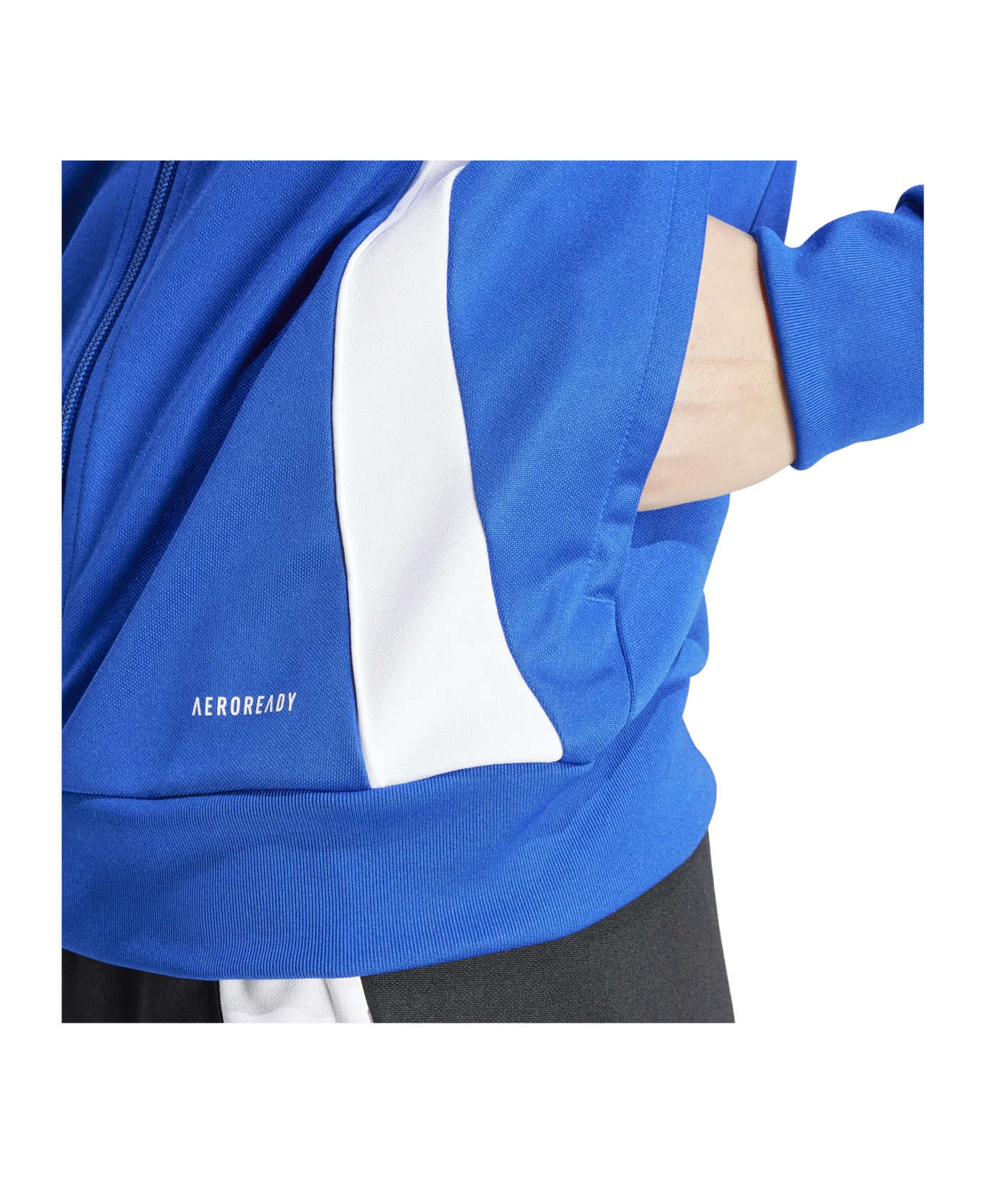adidas Tiro 24 Trainingsjacke Damen Blau Weiss
