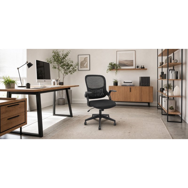 Chaise Opti544 dossier en maille assise 3D