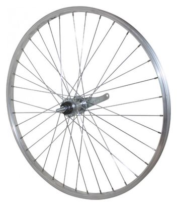 ROUE CITY 26  ALU TORPEDO ARRIERE MOY ACIER RETROPEDALAGE 1V. (COASTER BRAKE)