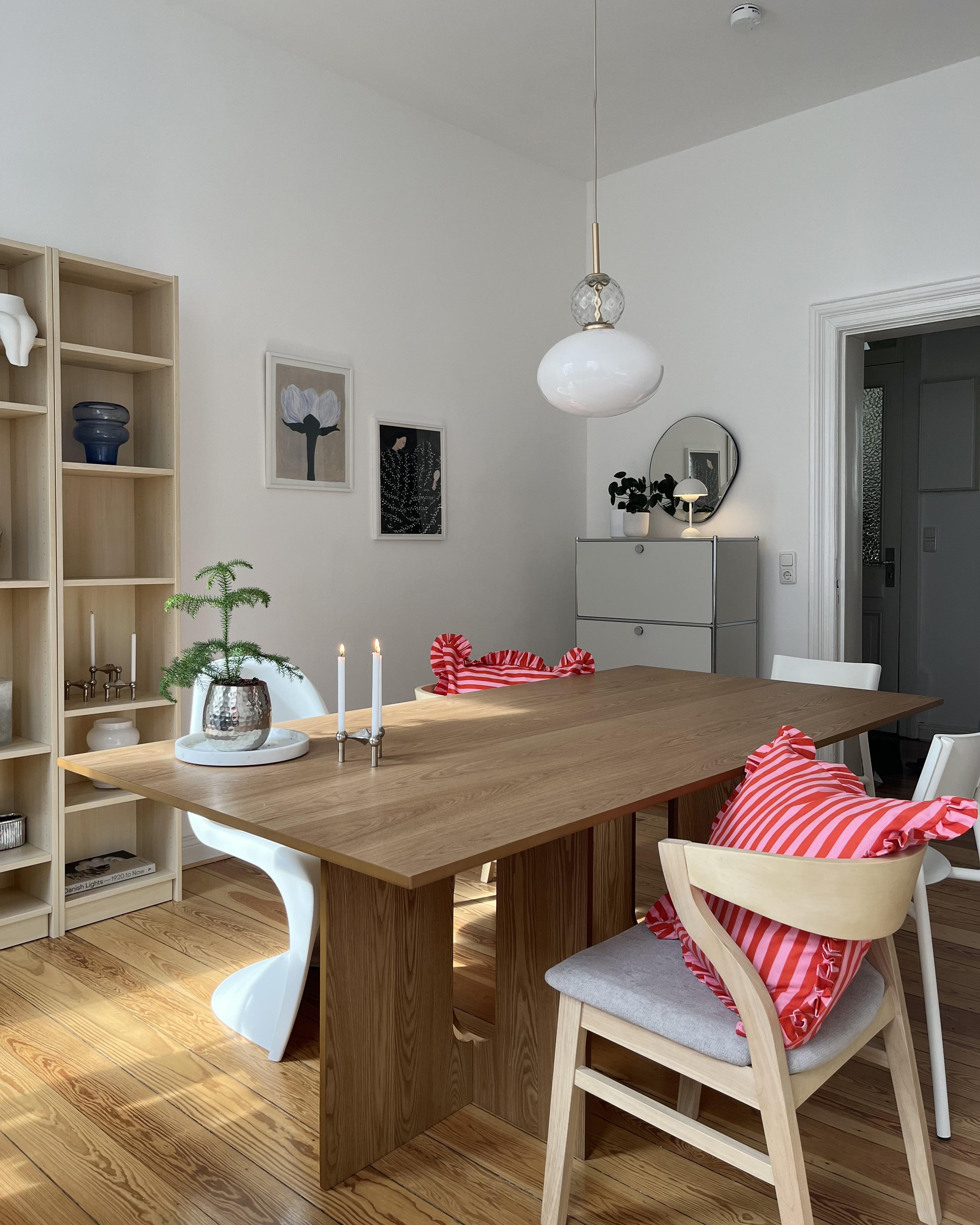 Set van 2 eetkamerstoelen MAROA Hout Beige