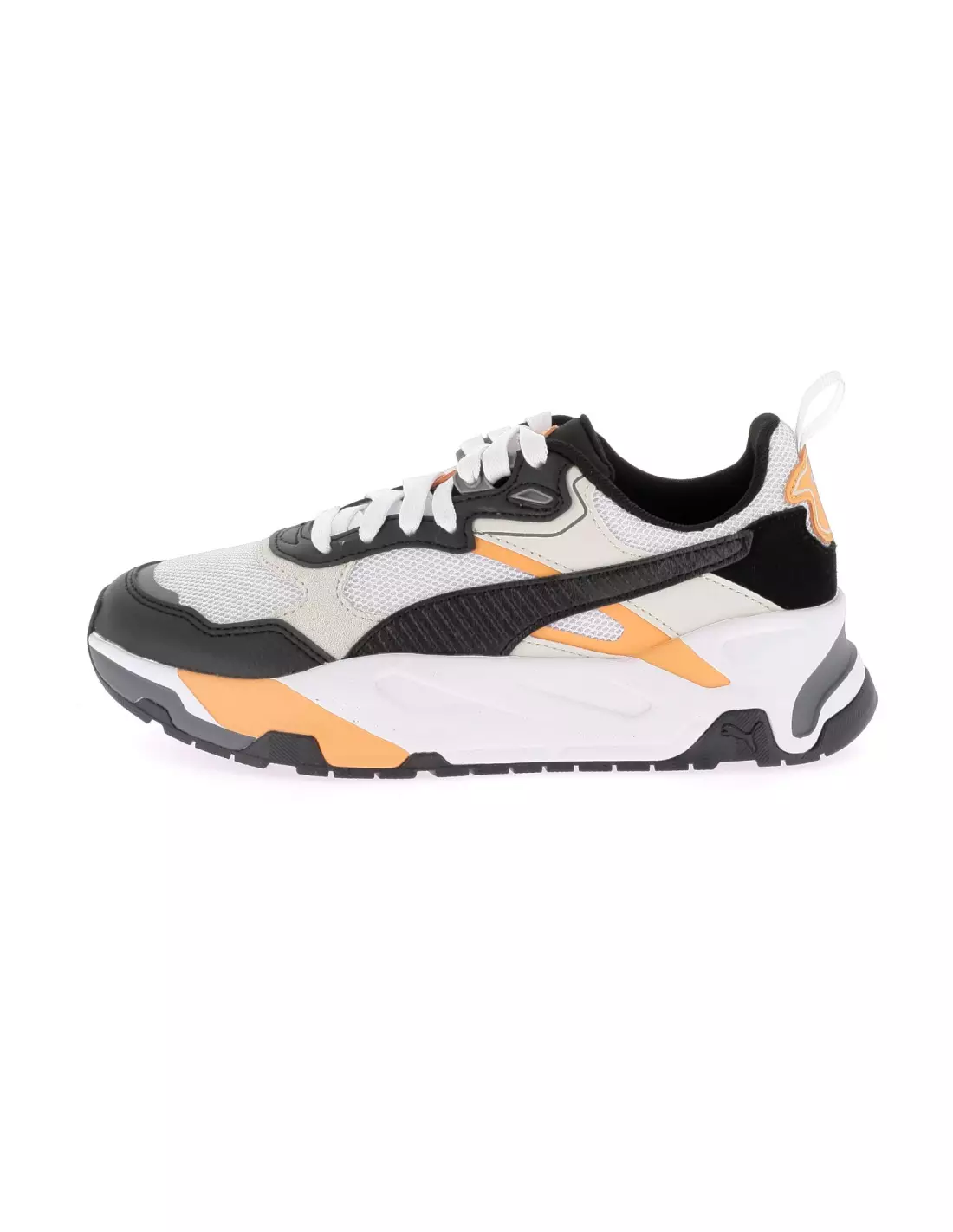 PUMA TRINITY JR - Baskets Noirorange