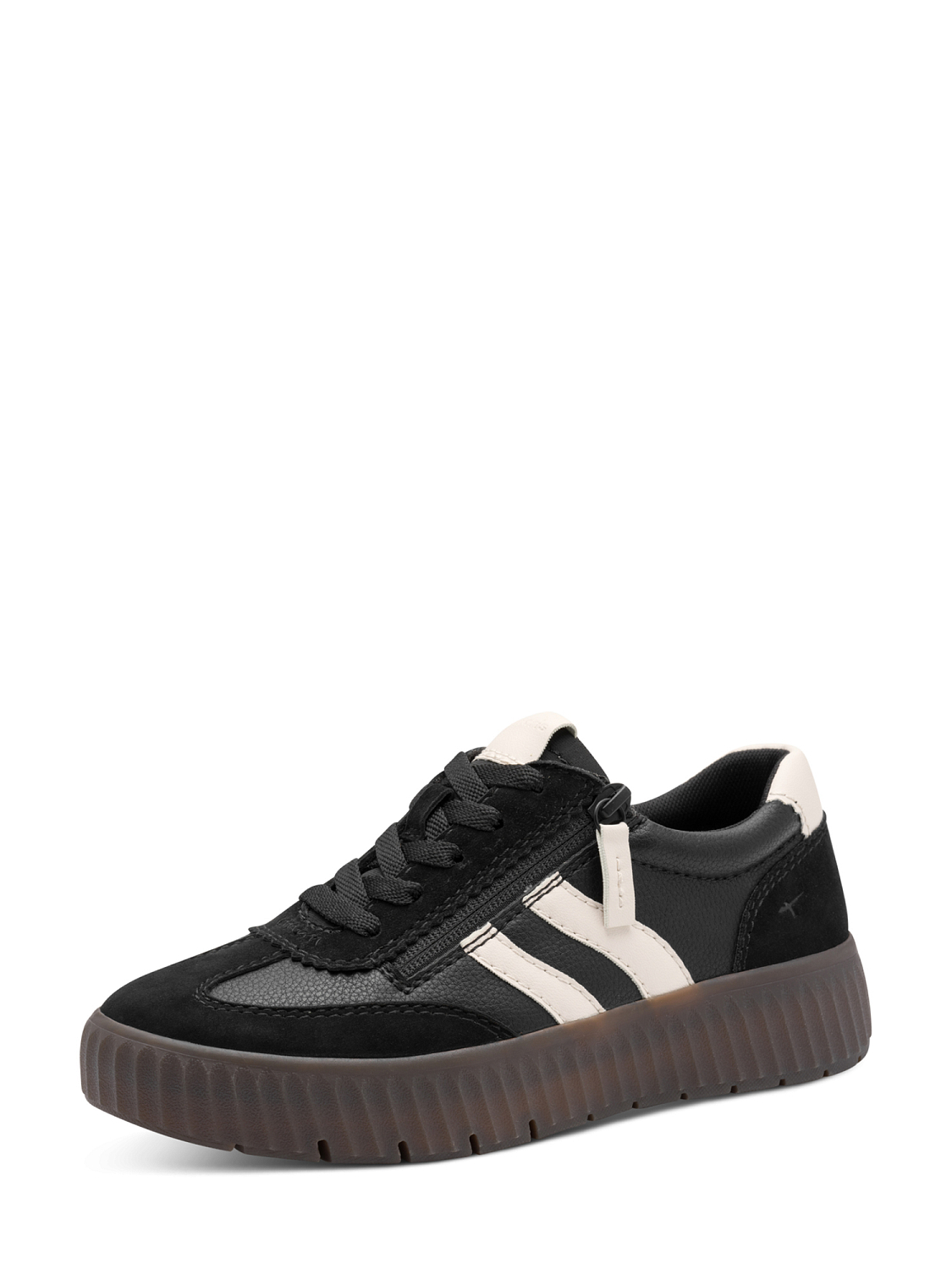 Tamaris Comfort Easy Zip Sneaker Black