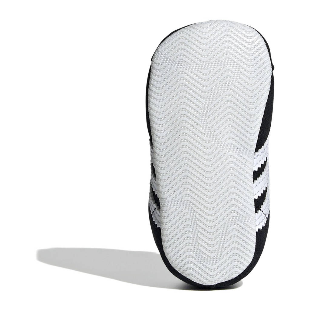 adidas Gazelle Cribbaby sneakers zwart/wit