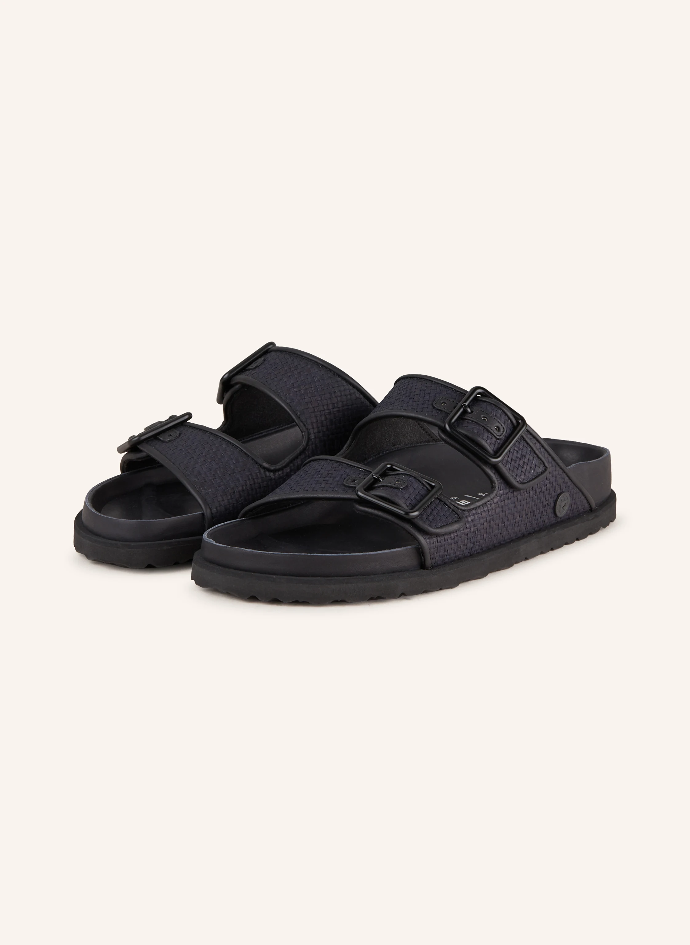 1774 BIRKENSTOCK Pantoletten ARIZONA RAFFIA LUXE