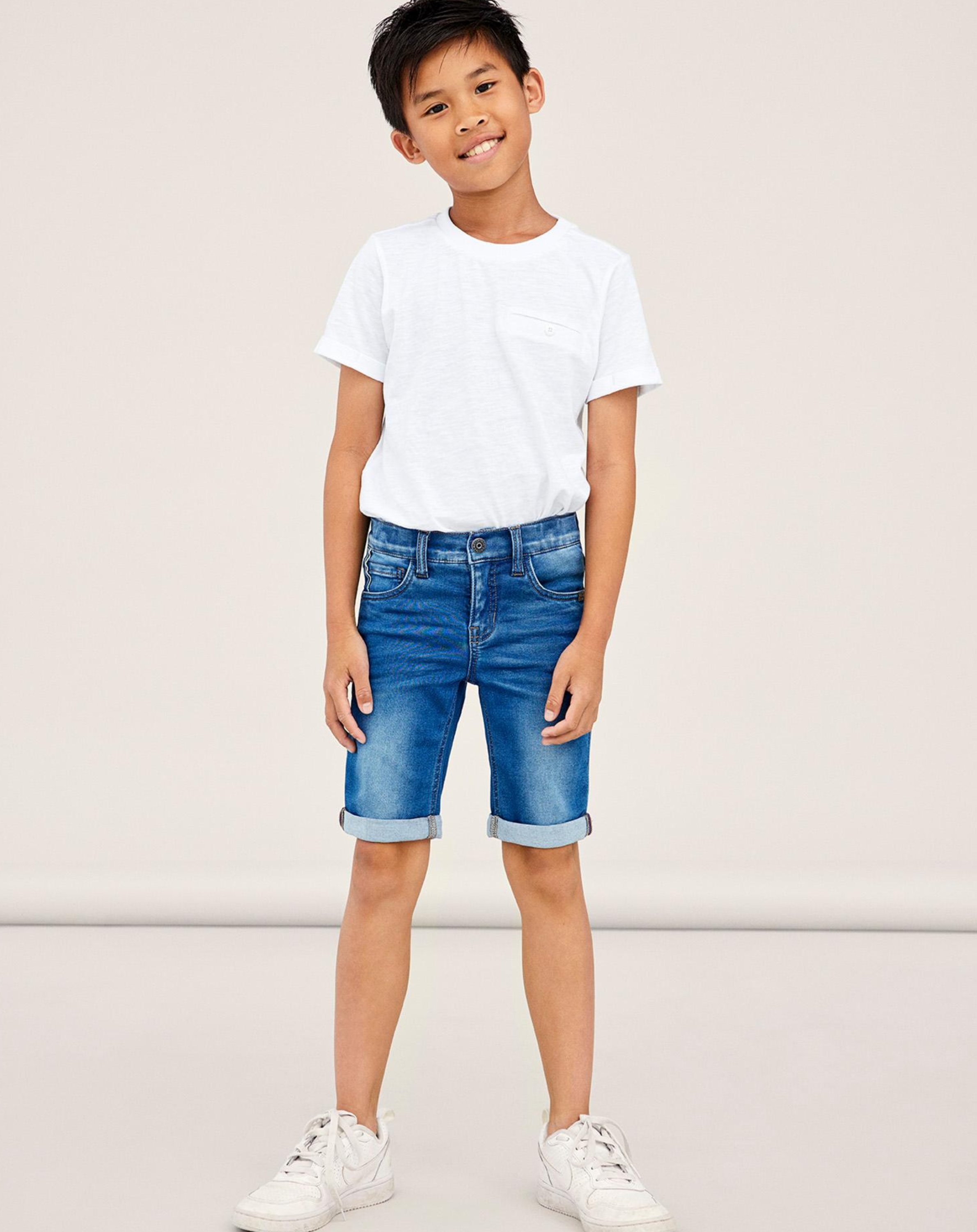 Jeans-Bermudas NKMTHEO DNMCLAS in medium blue denim