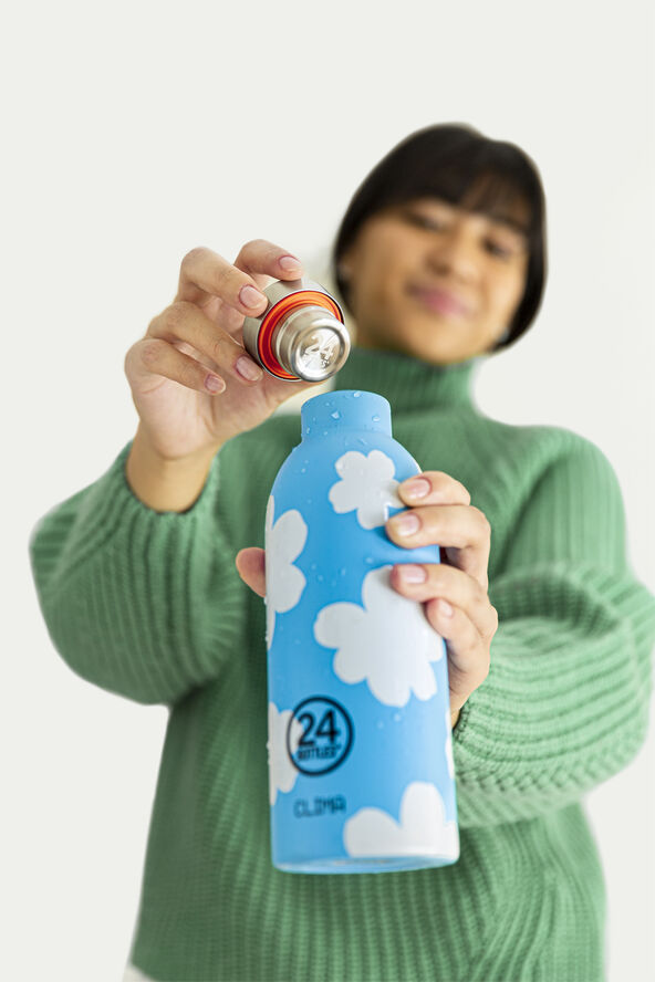 24Bottles Termoflaske - Clima - Daydreaming - 500 ml Lyseblå