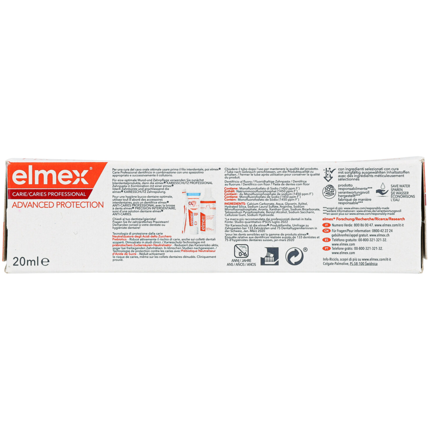 Elmex Zahnpasta Kariesschutz Professional