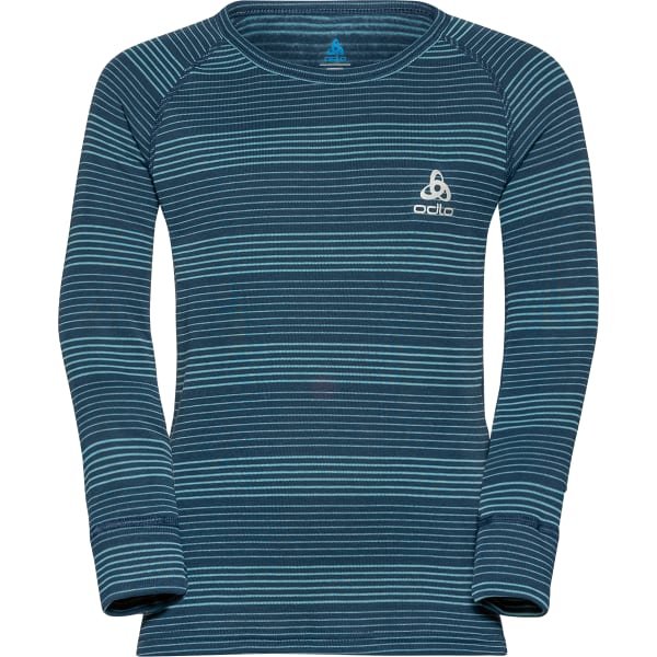 Ensemble thermique ODLO SET LONG ACTIVE WARM ECO REEF WATERS/BLUE WING TEAL