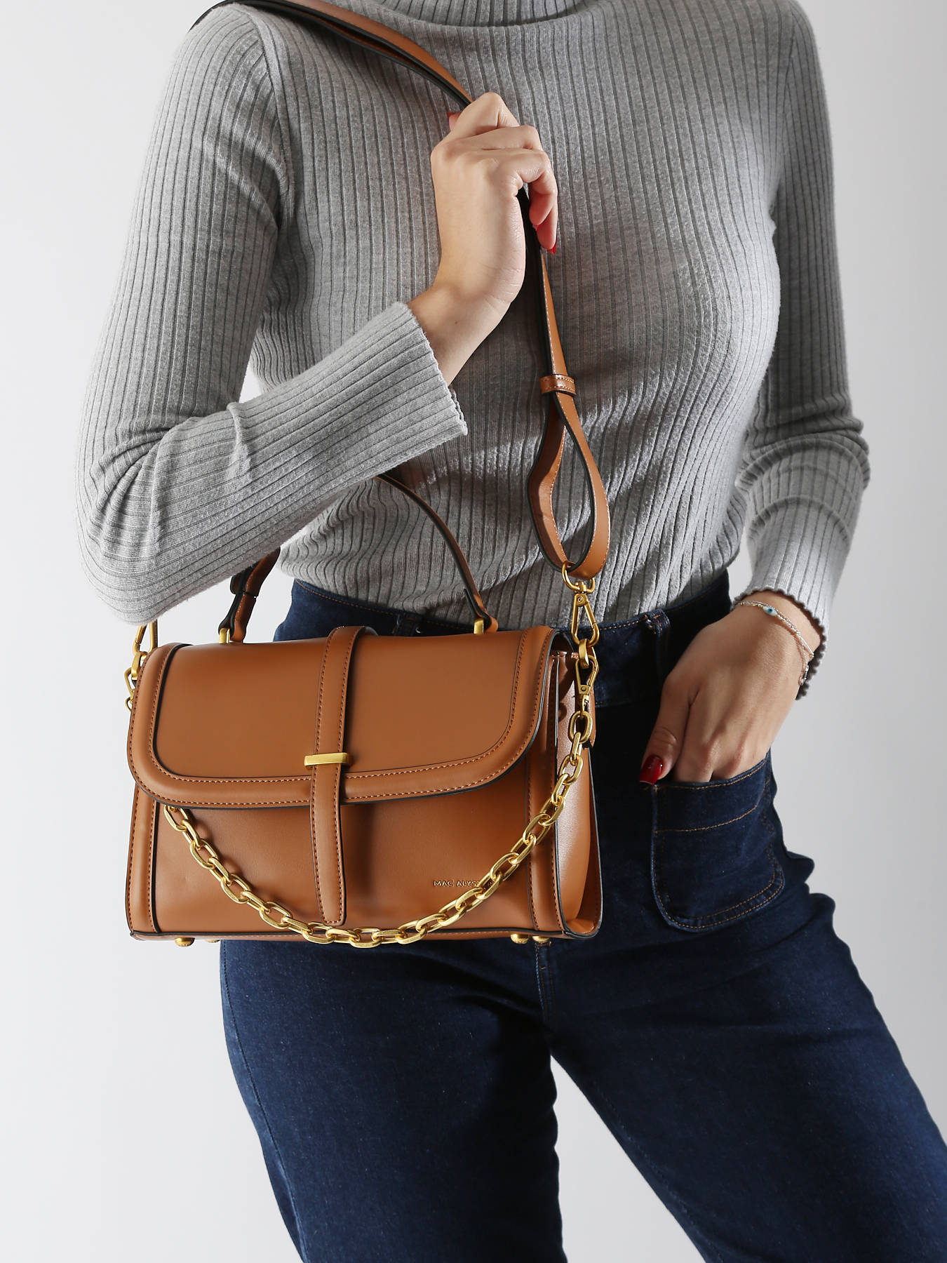 Sac port paule et bandoulire Resonance MAC ALYSTER