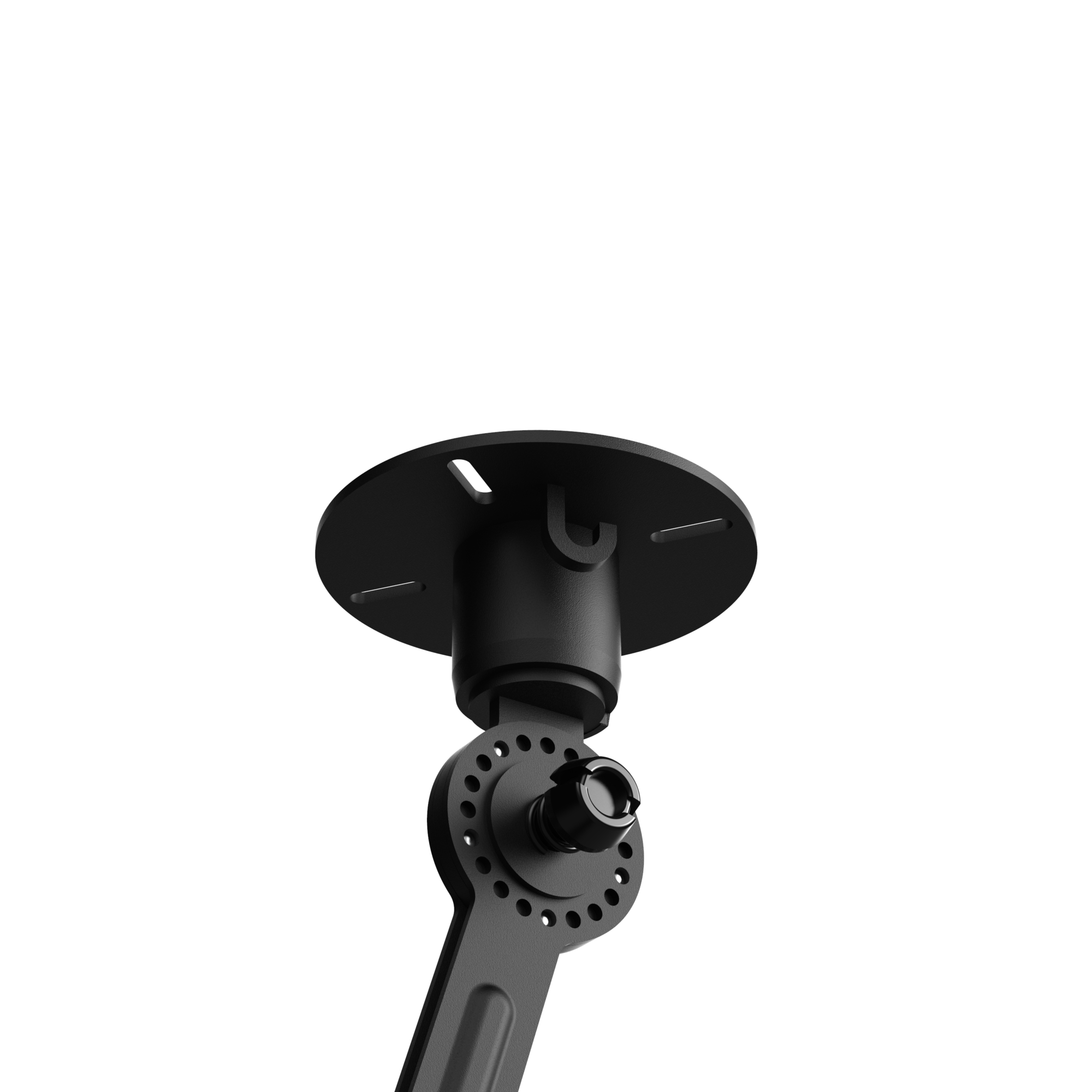 Plafondlamp Bolt 2 arms underfit install daybreak rose
