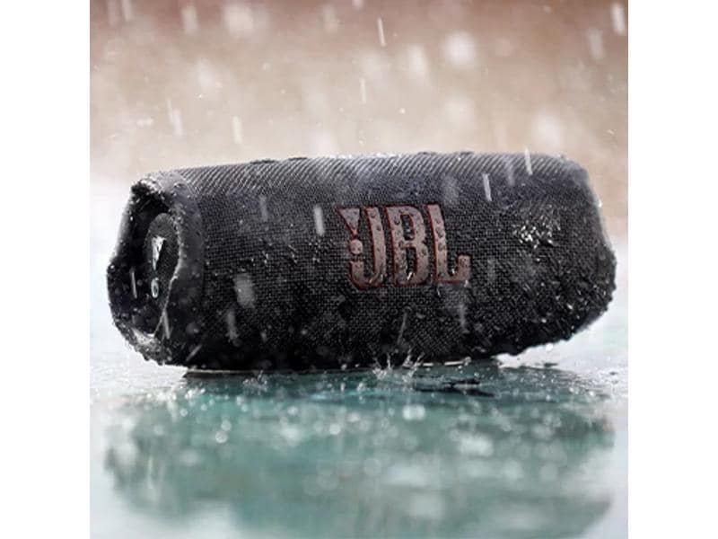 JBL Bluetooth Speaker Charge 5 Schwarz Tragbarer wasserdichter Lautsprecher mit Powerbank