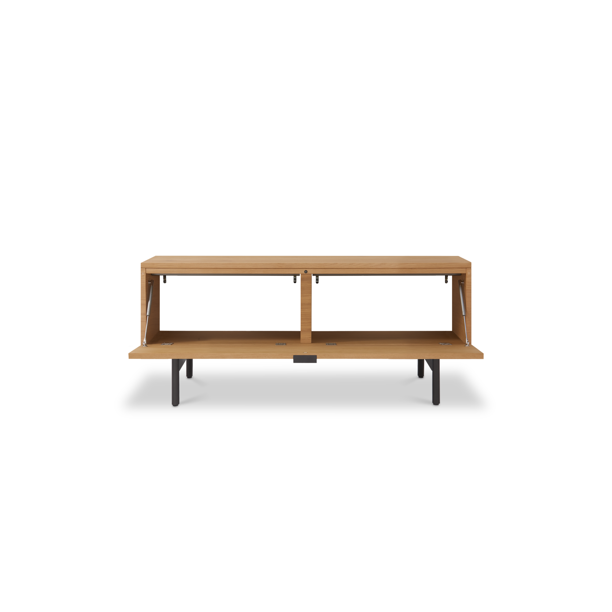 Tv meubel Woody met onderstel en klep 120 eiken