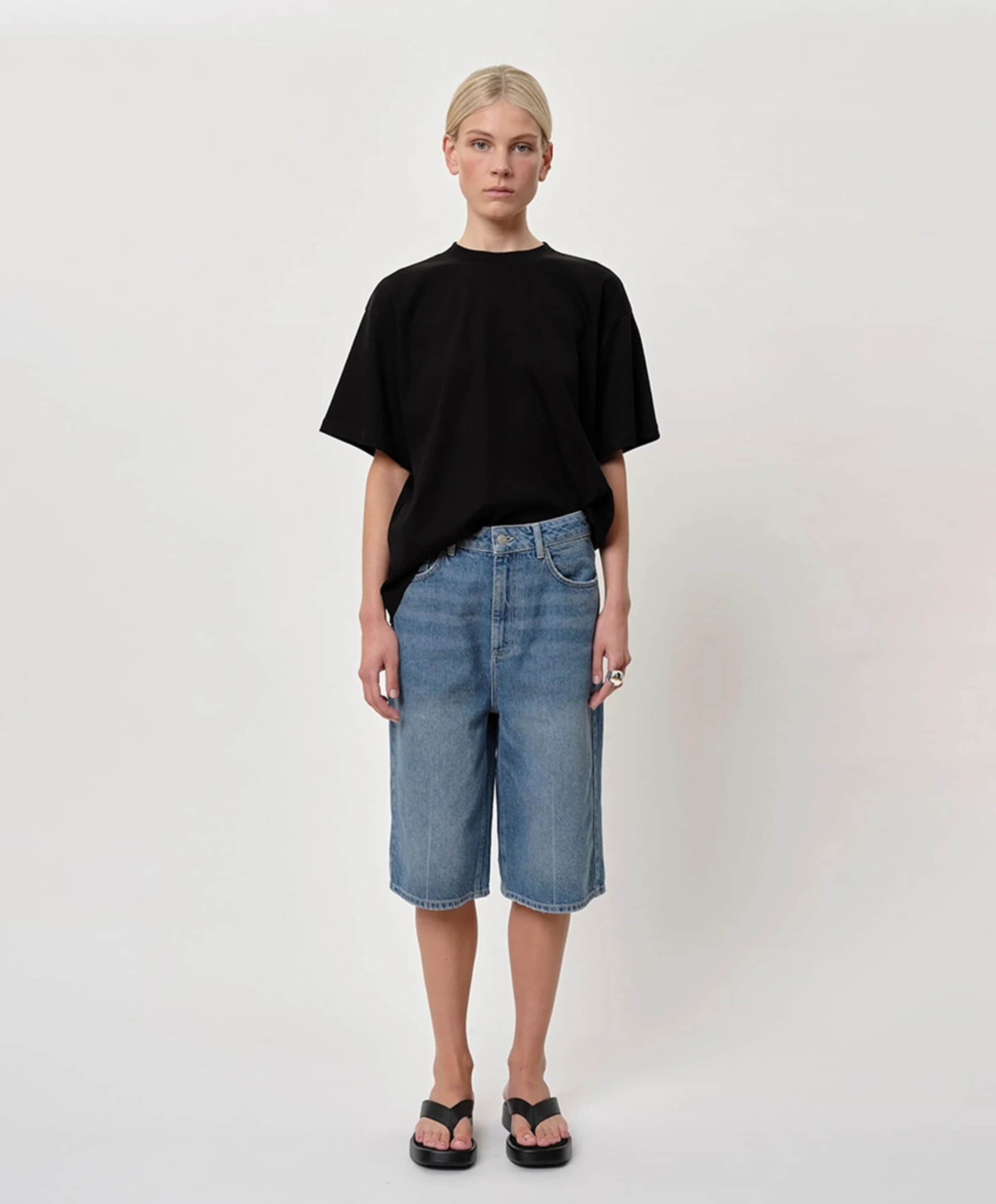 HERSKIND Dames T-shirt zwart