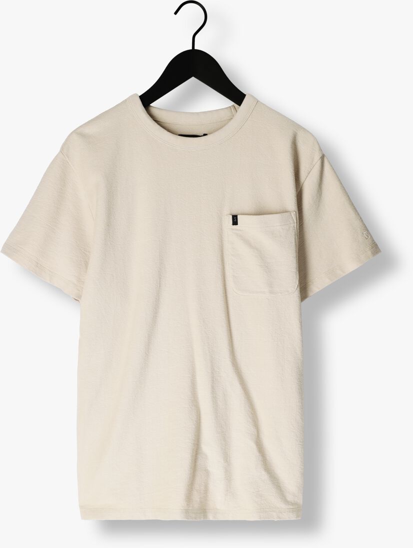 BUTCHER OF BLUE beige butcher of blue t-shirt adrien pkt tee