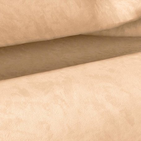 Dekbedovertrek Velvet Uni - Beige