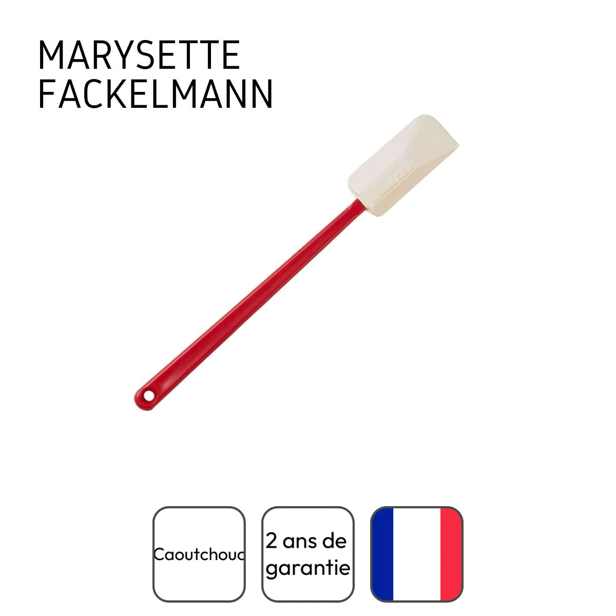 Maryse de pâtisserie et de cuisine 25 cm manche en plastique Fackelman