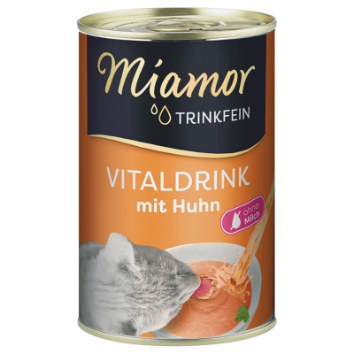 Miamor Trinkfein Vitaldrink für Katzen mit Huhn 135ml