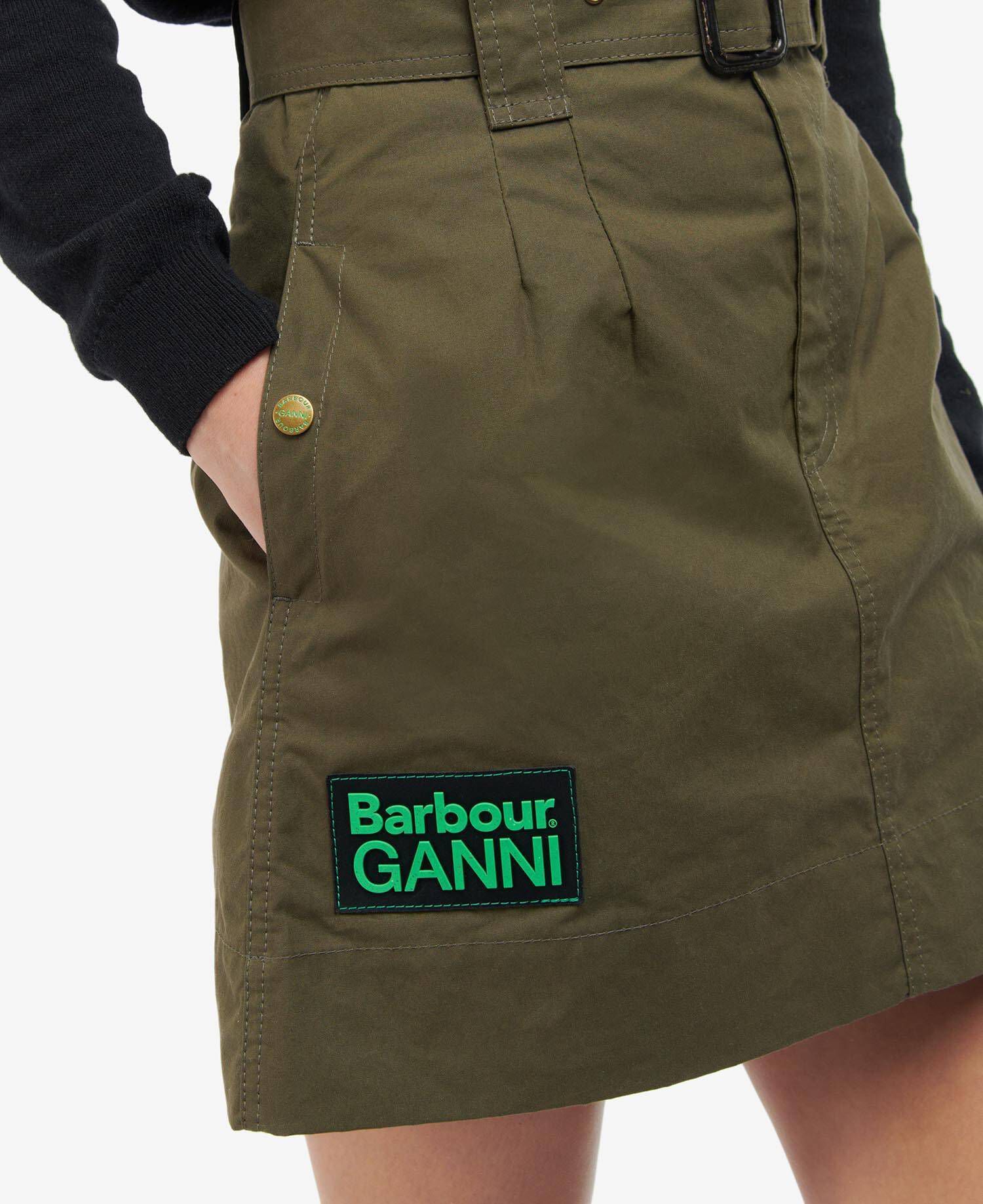 Barbour| Damen Minirock BARBOUR X GANNI