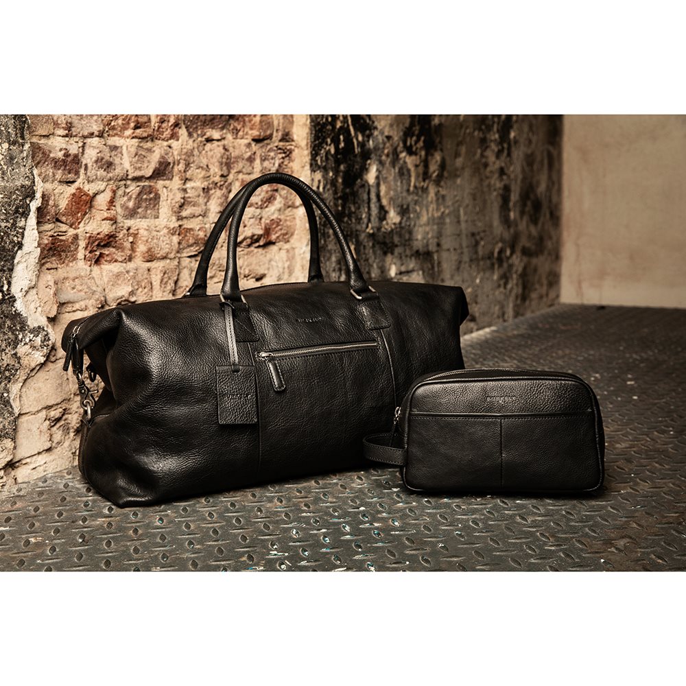 Burkely Antique Avery Toiletry Bag dark brown