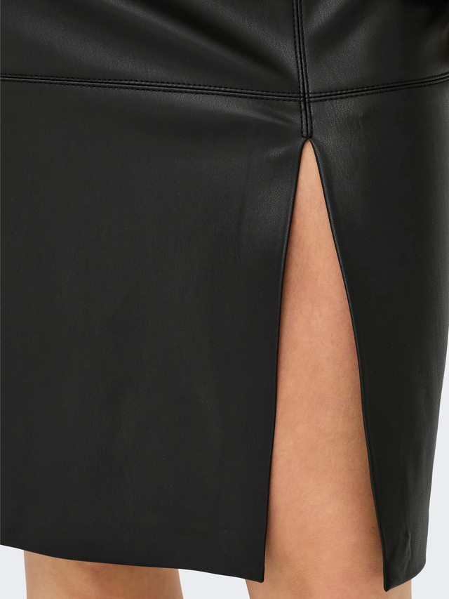 ONLY Lederimitatrock »ONLOLINE FAUX LEATHER SKIRT OTW NOOS«