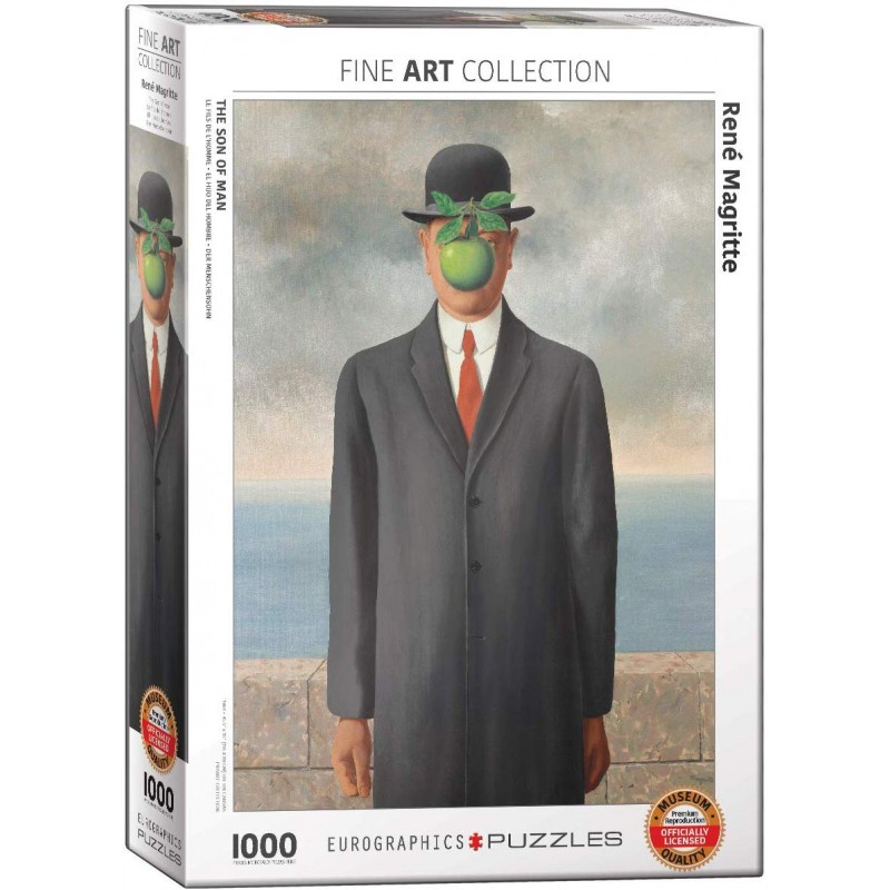 Puzzle 1000 pièces - René Magritte - The Son of Man